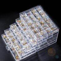 tdfj 120 Grids False  Accessories Tools Bead Storage Display Transparent Practice Showing