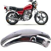 รถจักรยานยนต์ด้านหลัง Fender สแตนเลสด้านหลัง Fender สำหรับ Suzuki GN125/GN250 Splash Mudguard Fairing Chopper