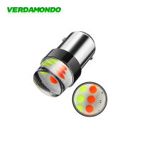 1 Pcs 1157 BAY15D COB RGB Colors Car Strobe Led Turn Signal Tail Lights kes Reverse Bulbs 12V DC Lamp 360 Degrees