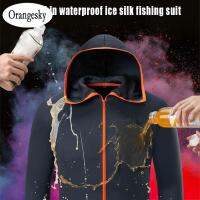 แจ็คเก็ตตกปลากันน้ำ orangesky ผู้ชาย windbreakers Hydrophobic สำหรับการล่าสัตว์เดินป่ากลางแจ้ง