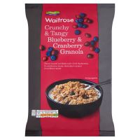 Waitrose Oat Crunchy Blueberry and Cranberry 1kg. Cereal Breakfast cereals Free Shipping