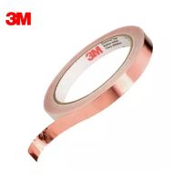 5mmX5M/Roll, （Pack of 1） Free Shippping 3M 1181 Copper Foil EMI Shielding Tape With Conductive Adhesive,Dropshipping