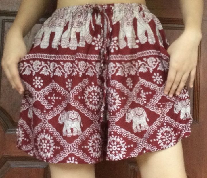 Red Elephant Shorts