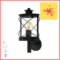 ไฟกิ่งนอก EGLO HILBURN 94842 สีดำOUTDOOR WALL SCONCE EGLO HILBURN 94842 BLACK **สินค้าแนะนำ**