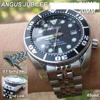 [ส่งฟรี]สายนาฬิกา Angus Jubilee สำหรับ SEIKO SUMO 20MM.ฟรีสปริงบาร์2.5มิลเก็บปลายทางได้ค่ะ