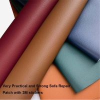 【LZ】♕✚☜  20x30cm 3M Strong Self Adhesion Litchi Faux Synthetic Leather Sofa Repair Patch Self-adhesive Sticker for Chair Sofa Car Sticker