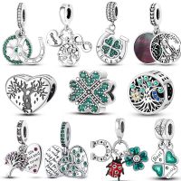 【hot】◙☢△  Original 925 Dangle Charms Pendant Woman Beads Making Jewelry Ornament