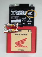 แบตเตอรี่ คลิก125/PCX150/CBR150 YTZ6V เดิม แท้เบิกศูนย์