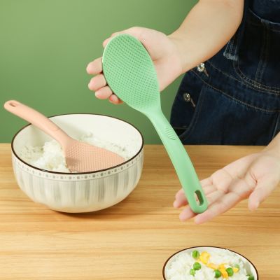 ❁ Silicone Rice Spoon Household Can Be Vertical Silicone Non-stick Rice Rice Cooker Rice Spatula Non-stick Spatula