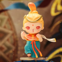 Popmart Bunny Hanfu Series Blind Guess Bag Toys Doll Cute Anime Figure Desktop Ornaments Collection Gift Model Mystery