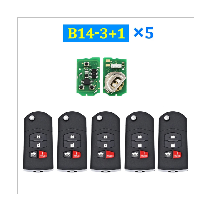 5pcs-keydiy-b14-4-car-remote-key-car-remote-key-for-kd900-kd900-urg200-kd-x2-mini-for-mazda