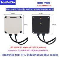 Yano เครื่องอ่านพ็อดโฮลีนอุตสาหกรรม0-6เมตรเครื่องอ่าน UHF Modbus ขนาดเล็กการอ่าน RFID เชื่อมต่อเสาอากาศ RFID การอ่าน UHF สำหรับกระบวนการผลิตสายการผลิต