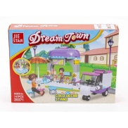 Lắp ráp Quán nước - Dream Town Jie Star 20371 - 147 chi tiết