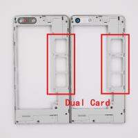 ✴✾ BaanSam New Dual Card Middle Frame Middle Holder For Huawei Ascend G6 Housing Case With Camera Lens Power Volume Buttons