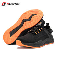 Baasploa Mens Running Shoes Lightweight Breathable Sneakers Mesh Wear-resistant Casual Male Non-slip Tennis Walking Shoes