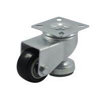 4 PCS 1.5 inch Level Adjustable Wheel With Adjustable Foot Cup Universal Caster Furniture Wheel For Industrial Support