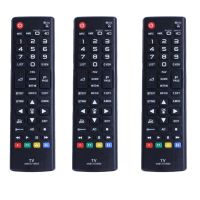 3X Universal AKB73715603 Remote Control for LG 43LF540V 43UF675V 49LF540V HD LED TV