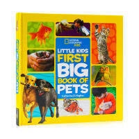 English original little kids first big book of pets hardcover large format National Geographic Childrens Science Encyclopedia enlightenment reading