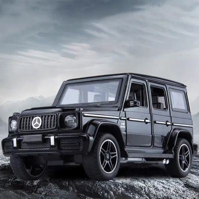 1:32 Benz G63 SUV Alloy Car Diecasts &amp; Toy Vehicles Car Model Sound And Light Pull Back Car Toys For Kids Gifts