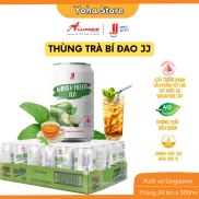 Thùng Trà Bí Đao JJ 24 Lon x 300ml - Thương hiệu Singapore