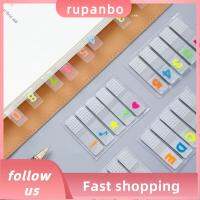 RUPANBO039392692 100แผ่นโน้ตรูปสัตว์เลี้ยงพร้อมตัวอักษรตัวเลขกันน้ำได้ป้ายคำแนะนำการจัดหมวดหมู่ไฟล์คุณภาพสูงเขียนได้นักเรียนแท็บ