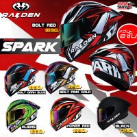 RAIDEN HELMET หมวกกันน็อคเต็มใบเเว่นสองชั้น รุ่น SPARK