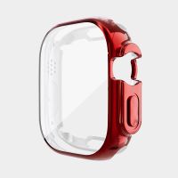 เคสอุปกรณ์เสริมพิเศษสำหรับ IWatch Series 8 Pro ปกป้องหน้าจอ49มม. ปกป้องทุกส่วนของเคสโทรศัพท์อ่อนใสเคสสำหรับ Apple Watch