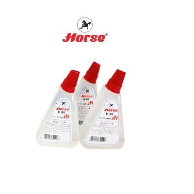 HORSE ตราม้า กาวน้ำ สามเหลี่ยม 2 ออนซ์ H-60 จำนวน 1 ขวด