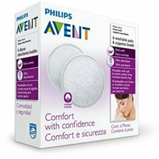 Philips AVENT Washable Nursing Pads 6Count Lazada PH