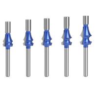 1/4 Inch(6.35mm) Drawing Line Bit Router Bit Set Router Bit Set for Wood Bit Face Mill Carbide Cutter End Mill No Bearing