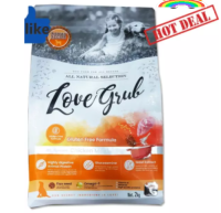 อาหารสุนัข LOVE GRUB เรน่าส์ เรสซิพี เลิฟกรับ บรรจุ 2kg. exp Dec 2023