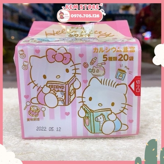 Gia vị rắc cơm thập cẩm hello kitty nhật bản - sakuya cosmetics - ảnh sản phẩm 1