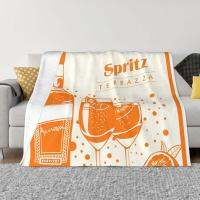 【CW】❧┇  Drink Aperol Warm Throw Blankets for