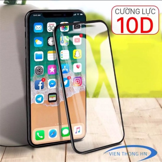 Kính cường lực 10d 9d full màn hình ip 66s78xxs max6p6sp7p8pxxs maxxs 11 - ảnh sản phẩm 1