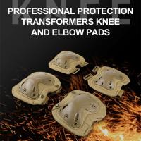 Motorcycle Protective Kneepad Electric Bottle Motorcycle Knee Pads Elbow Pads Set Real Cs Riding Pulley Protective Gear Set Knee Shin Protection