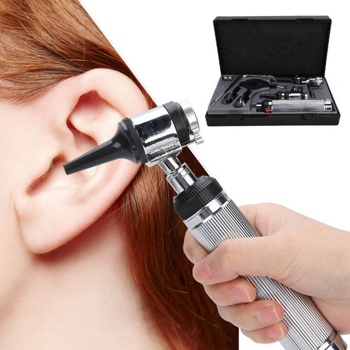 Professional Otoscope Ophthalmoscope Rhinoscope Set MultiFunctional