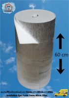 Insulation Epe Foam หนา5mm กว้าง90cm ยาว20m ฉนวนพีอีเคลือบฟอยล์ หนา5มม กว้าง90ซม ยาว20ม แผ่นฉนวนกันความร้อน เก็บความเย็น.