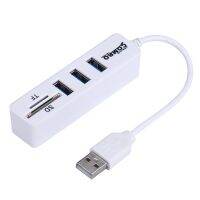 【2023】 Gadget Lab Bd 2 In1 Combo Super Speed USB 2.0 3 Port Splitter HUB + เครื่องอ่านการ์ด USB L109 Usb #2