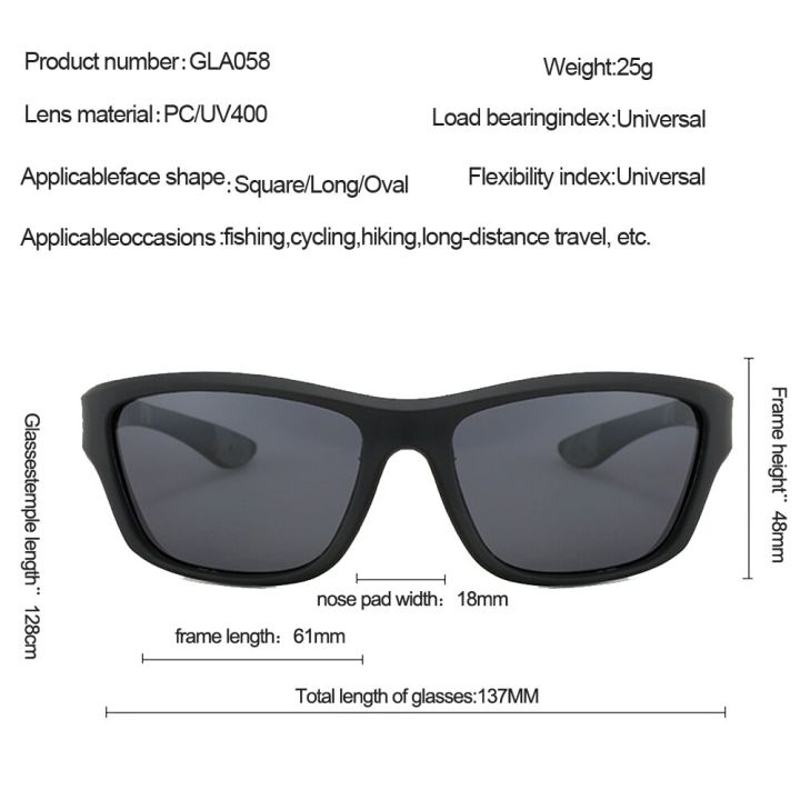 newboler-แว่นตาแว่นตากันแดดตกปลา-polarized-แว่นกันแดดสำหรับผู้ชาย-แว่นตาตกปลา-uv400