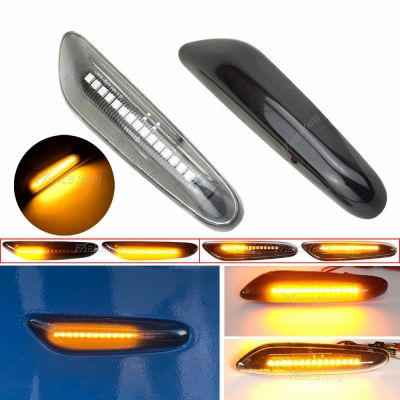 ﹉ↂ▲ Dynamic LED Turn Signal Light Side Marker For BMW E60 E61 E90 E91 E87 E81 E83 E84 E88 E92 E93 E82 E46 1 3 5 series x1 x3 2004