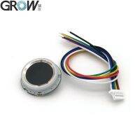 GROW R502-A RGB LED Control Small Thin Circular DC3.3V MX1.0-6pin Capacitive Fingerprint Module Sensor Scanner