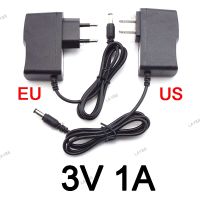 AC DC 3V 1A 1000ma 100V-240V Power supply Adapter Charger Transformer plug Converter Switch 5.5mmx2.5mm US/EU plug YB8TH