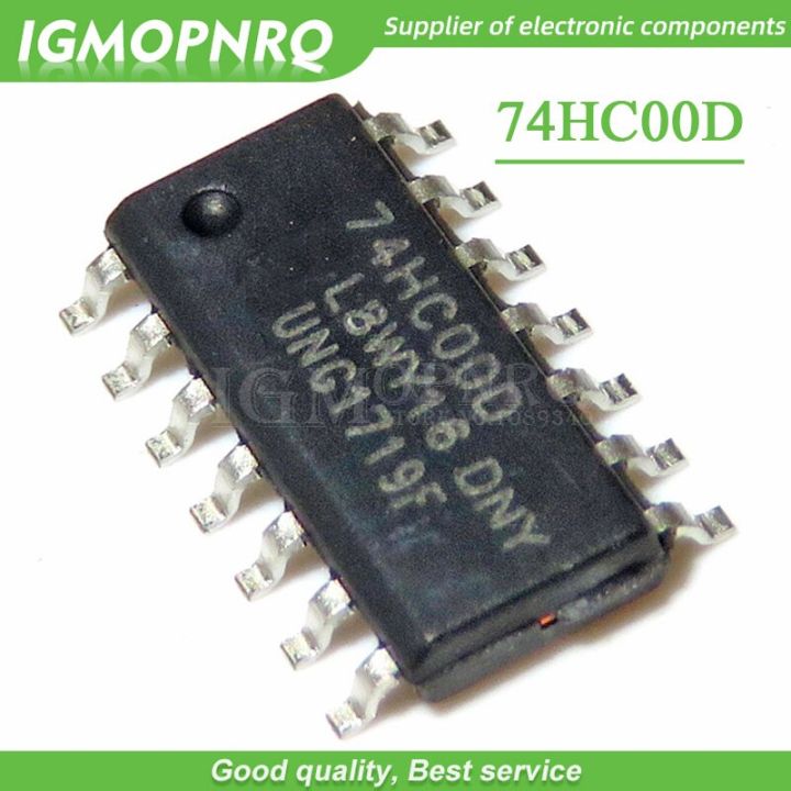 20pcs/lot 74HC00 74HC00D SOP Quad 2 Input NAND Gate New Original