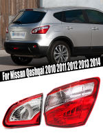 ไฟท้ายด้านหลังไฟตัดหมอกไฟเตือนอุปกรณ์เสริมในรถยนต์สำหรับ Nissan Qashqai 2010-2014 EU Version