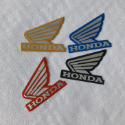 1 Cặp Nhôm Kim Loại Honda Logo HONDA Cánh Biểu Tượng Huy Hiệu Sticker