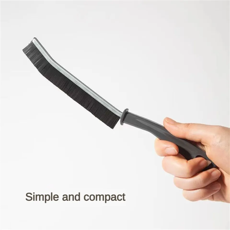 Keepwarm 2023 2Pcs Dead-end Deep Cleaner Multi-purpose Window Cove  Scrubbing Tool Tile Dirt Thin Brush Household Crevice Cleaning Brush Long  Handle Nylon Sink Brush