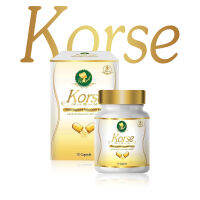 คอร์เซ่ KORSE กล่องเขียวทอง  1 กล่อง บรรจุ 15 แคปซูล Shine83