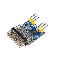 JHEMCU SPP 8CH โมดูลอุปกรณ์แปลงสัญญาณรองรับเอาท์พุท PWM เอสบียูเอสพีพีเอ็มสำหรับชิ้นส่วนอะไหล่ตัวรับสัญญาณ