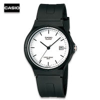 Velashop นาฬิกาข้อมือผู้ชาย Casio  สีดำ สายเรซิ่น รุ่น MW-59-7EVDF, MW-59-7E, MW-59