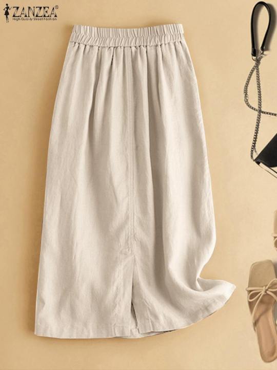 oversize-women-high-waist-solid-cotton-midi-skirt-vintage-casual-party-work-faldas-saia-loose-jupe-zanzea-fashion-summer-skirts